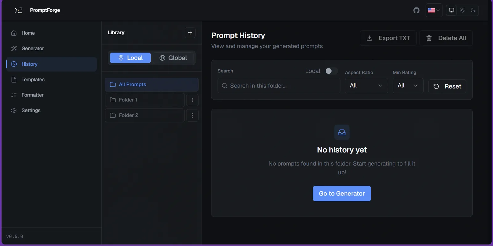 PromptForge — screenshot 7