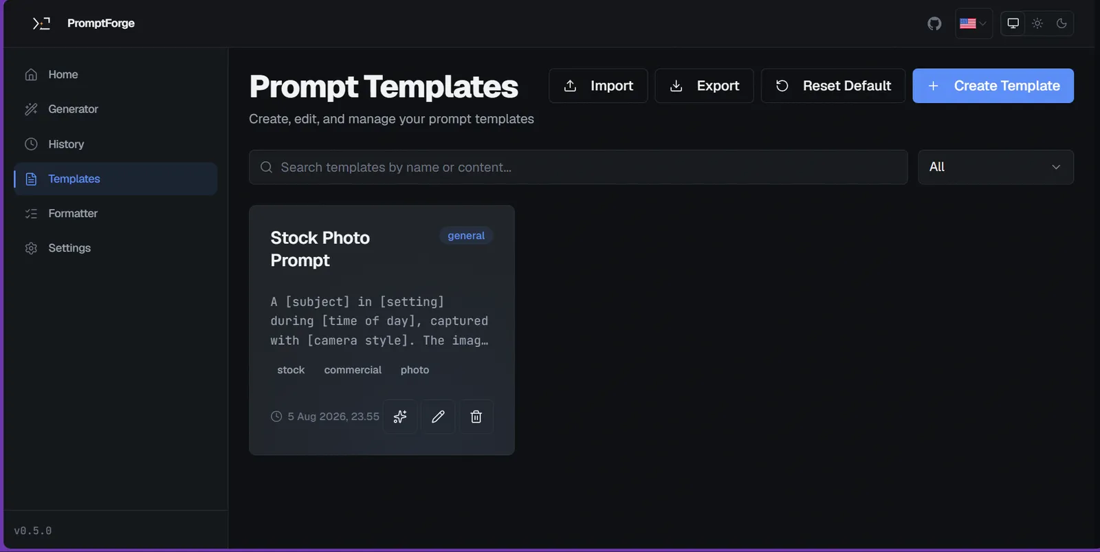PromptForge — screenshot 5